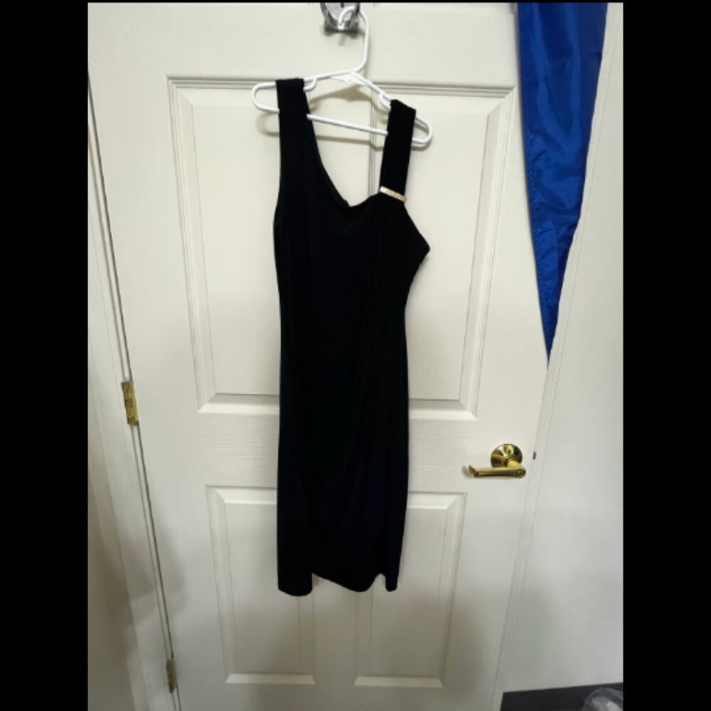 Deep Navy Blue Dress